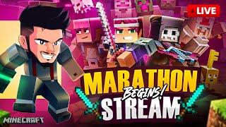 HARDCORE MODE MINECRAFT MARATHON || SCOUT IS LIVE