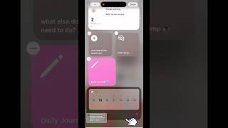 SHORTCUT WIDGET TUTORIAL #shorts #whatsonmyiphone  