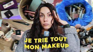 Je me débarrasse de 50% de mon makeup 