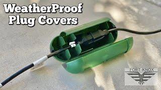 How To Protect Extension Cord Connections Outdoors | Electrical Plug Cover | Weatherproof Plug Cover