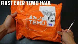 First Temu Haul! Unboxing