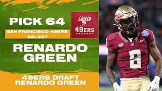 San Francisco 49ers Pick Renardo Green and Dominick Puni | 2024 NFL Draft Coverage