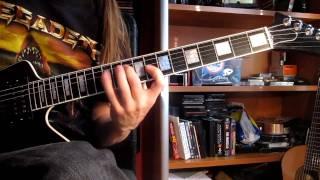 How the story ends-Megadeth Solo Cover