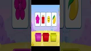 Sort Colors | Fun Learning Video for Kids #shorts #kidslearning #kidstv  #kidssong #kidsgames #kids