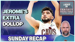 Ty Jerome's Big Night & All Of Sunday's NBA Fantasy Basketball Action