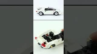 Lego Lamborghini Countach Satisfying Speed Build by Brick Builder #shorts