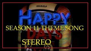 HAPPY DAYS STEREO 11 season theme song