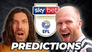 Championship SCORE PREDICTIONS - Round 9