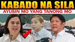 VP Sara NASUPLAK Bias Media Pahiya Kamkampink Trillanes Marcos Sanib Pwersa VS Dutertes