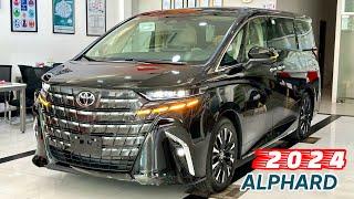 First Look ! Toyota Alphard 2024 - Luxury Minivan | Black Color