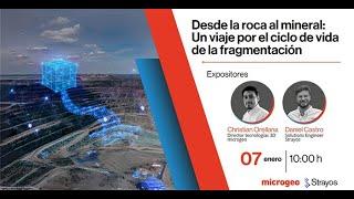 Webinar  IA en el ciclo de vida de la fragmentación en minería