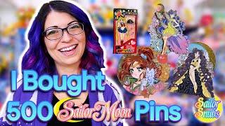 I Bought 500+ Sailor Moon Pins! HUGE ENAMEL PIN HAUL pt 3 // ARTIST ALLEY