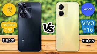 Realme C55 Vs ViVO Y16