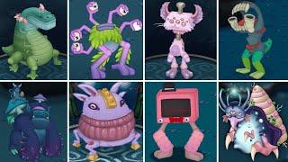 ALL Monsters Wublin Island Fanmade | My Singing Monsters