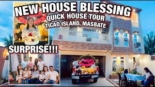 NEW HOUSE BLESSING, QUICK HOUSE TOUR & SURPRISE BIRTHDAY PARTY FOR MAMA I Tinmay Arcenas ️