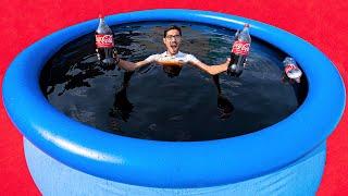 We Made Biggest Coca-Cola Swimming Pool | क्या कोका कोला में नहाके मैं काला हो जाऊँगा? 
