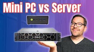 MiniPC vs Servers in the Home Lab in 2024