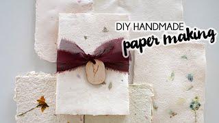 Handmade Paper Making DIY Crafts with Scraps of Paper