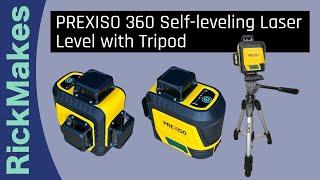 PREXISO 360 Self-leveling Laser Level with Tripod