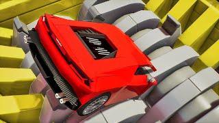 Lego Lamborghini vs Shredder | Brick Rigs