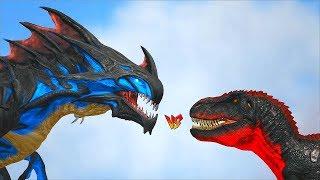 Ark Survival - REAPER TITAN vs ALPHA TREX/INDOMINUS REX and many more [Ep.350]