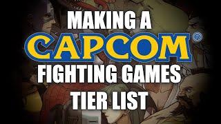 Making a Capcom Fighting Games Tier List