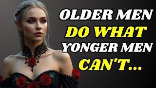 9 REASONS WHY YOUNGER WOMEN LOVE OLDER MEN (GET THE FACTS) Stoicism