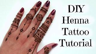 DIY Easy Henna Tattoo Tutorial | Tips and Tricks