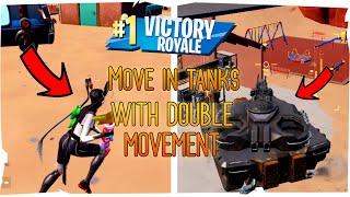 How to *MOVE IN TANKS* with DOUBLE MOVEMENT on! 