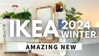 [IKEA Winter️]Stylish & Functional New Items|How to Use IKEA Cart