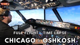 Flying a 737 to the EAA Airventure Oshkosh