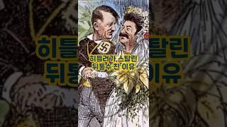 히틀러가 스탈린 뒤통수 친 이유(The reason Hitler stabbed Stalin in the back) #history #역사 #2차세계대전 #독일 #소련 #히틀러