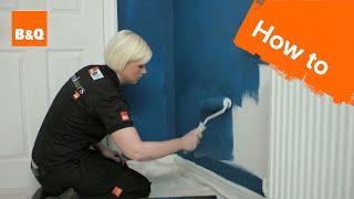 How to paint a room