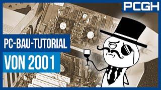 PC-Zusammenbau 2001: 20 Jahre altes Tutorial! (4K AI Upscaled)