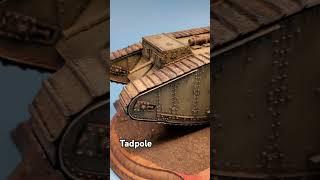 1/35 British Tadpole. #ww1 #tank #35scale #royalarmouredcorp