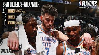 SGA 40 Pts! Randle 5 Pts Edwards 16 Pts! Thunder vs T-Wolves Game 4 Western Conference Finals 2025