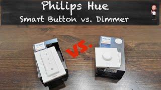 Philips Hue Smart Button | Wie schlägt sich der Smart Button gegen den Dimmer ? (Deutsch / German)