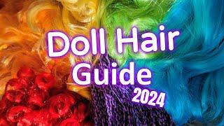 Doll Hair Guide 2024 (Kanekalon, Saran, Nylon & Polypropylene!)