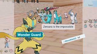 Wonder guard Zeraora trolls doubles ou #pokemonshowdown