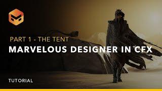 CFX Workflow: Part 1. Tent (Marvelous Designer+3ds Max)