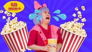 This Is Popcorn Song  + Mega compilation | Kids Funny Songs