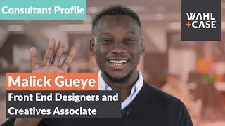 Consultant Profile: Malick Gueye, Front End Designers and Creative Associate