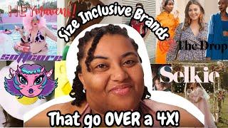 6 Size Inclusive Clothing Brands That Go ABOVE a 4X!