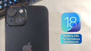iOS 18 on iPhone 14 | iOS 18 Beta 1 Battery Life and Performance