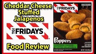 TGI Fridays® | Jalapeno Cheddar Cheese Poppers ️ | Taste Test & Review | JKMCraveTV