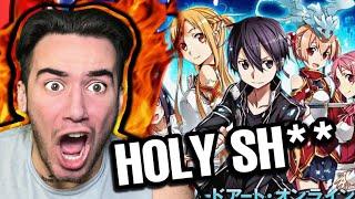 Rapper Reacts to SWORD ART ONLINE Openings (1-7)