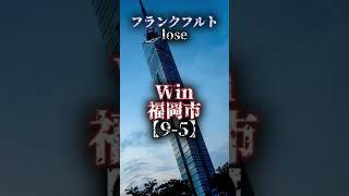 福岡市vs世界都市　都市対抗戦！#強さ比べ#団体戦#都市比較