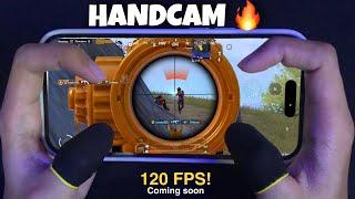 iPhone 14 Pro ️120 FPS ?! HANDCAM 4 Finger + Gyroscope  PUBG Mobile