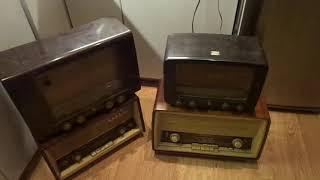 Crushing 1000 bought new antique vintage radio's to sell or destroy