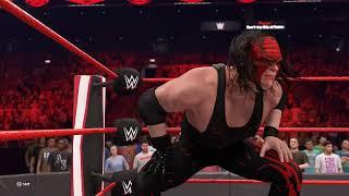 WWE 2K22 PC Gameplay Kane VS Jeff Hardy!